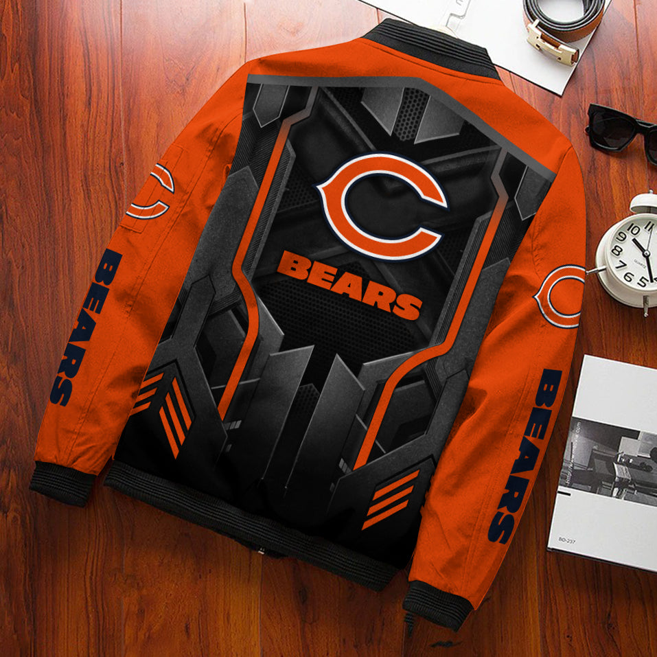 Chicago Bears Bomber Jacket AZCBJ023