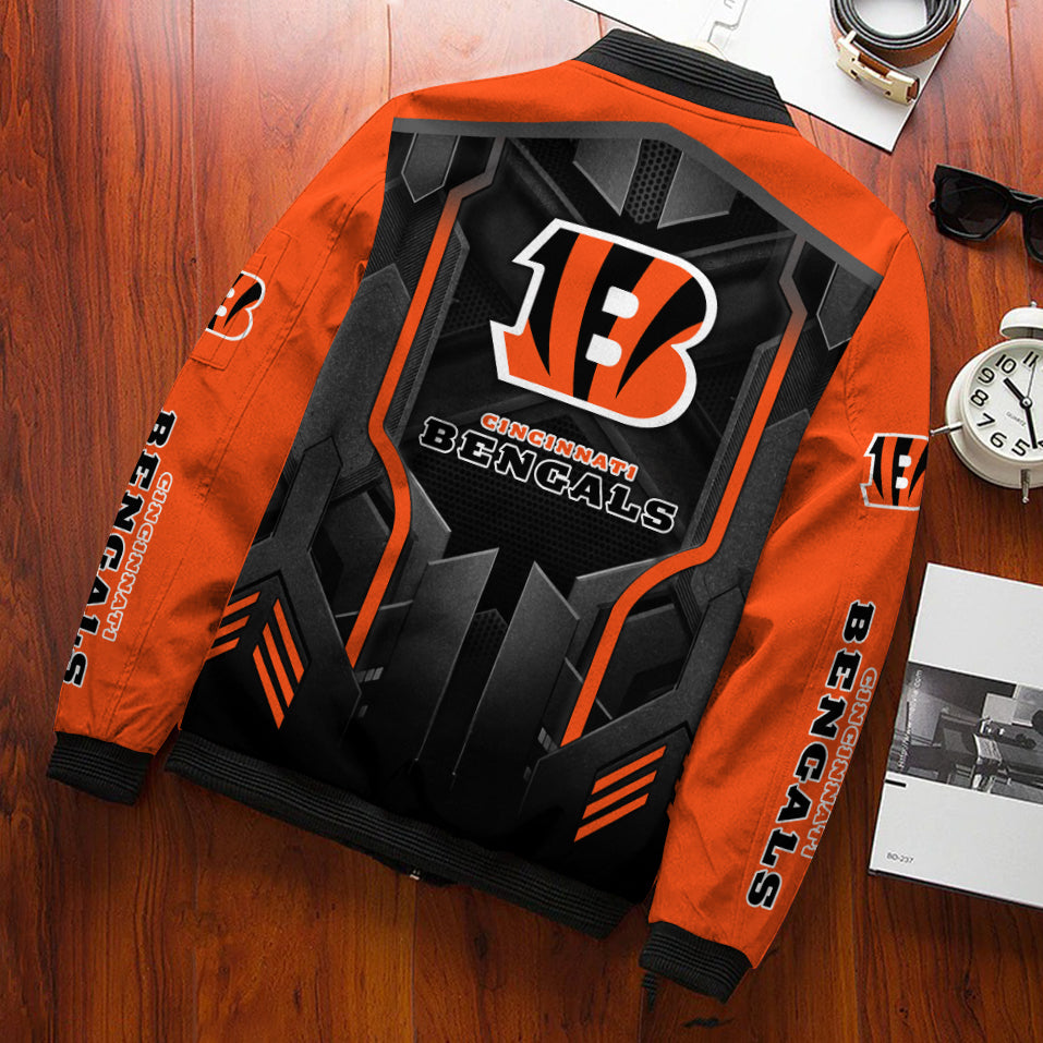 Cincinnati Bengals Bomber Jacket AZCBJ024