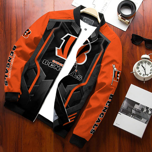 Cincinnati Bengals Bomber Jacket AZCBJ024