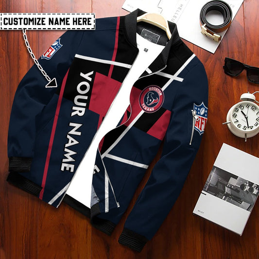 Houston Texans Personalized Bomber Jacket BG865