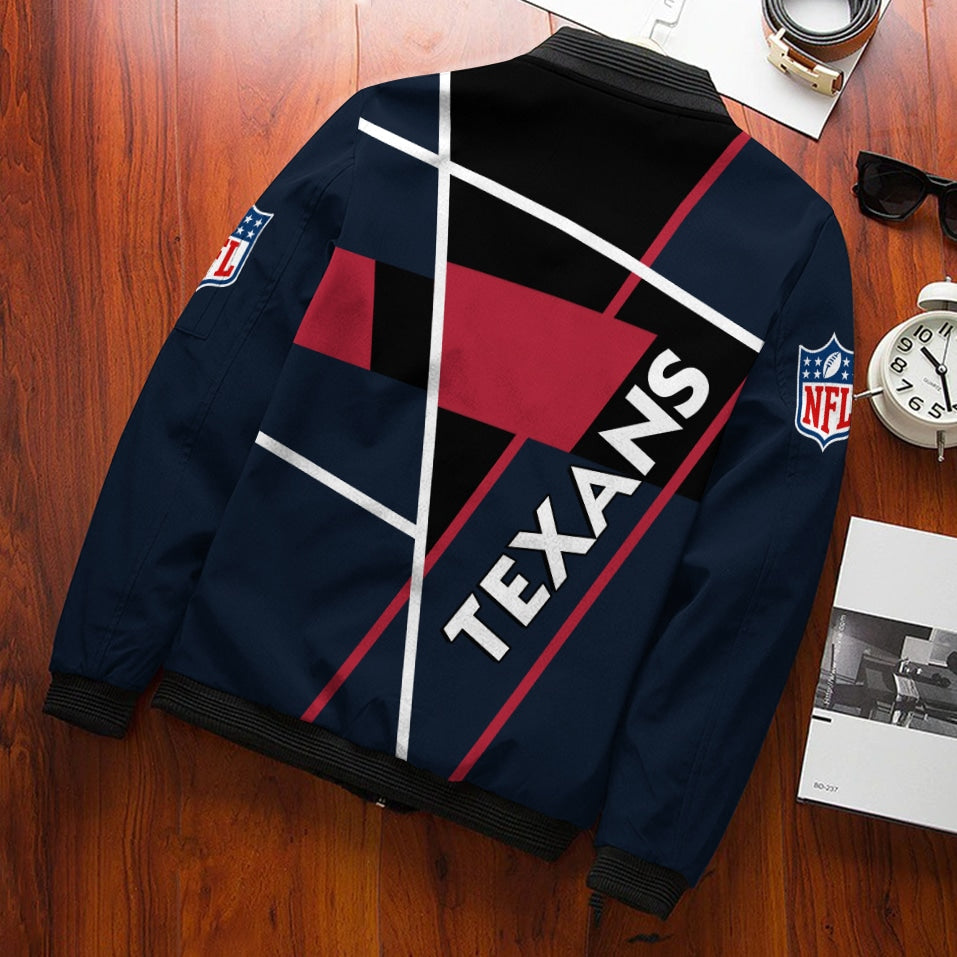 Houston Texans Personalized Bomber Jacket BG865