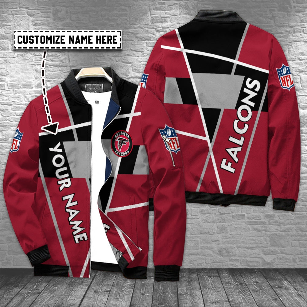Atlanta Falcons Personalized Bomber Jacket BG866