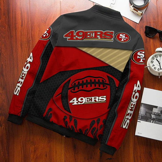 San Francisco 49ers Personalized Bomber Jacket BG869