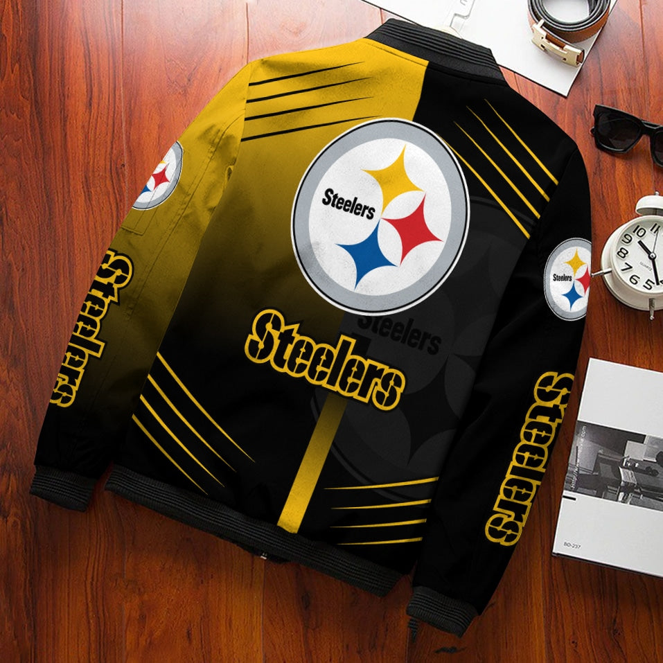 Pittsburgh Steelers Bomber Jacket BG881