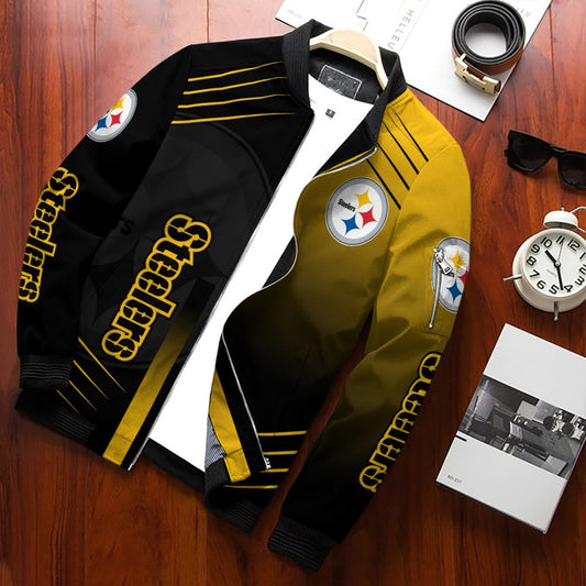 Pittsburgh Steelers Bomber Jacket BG881