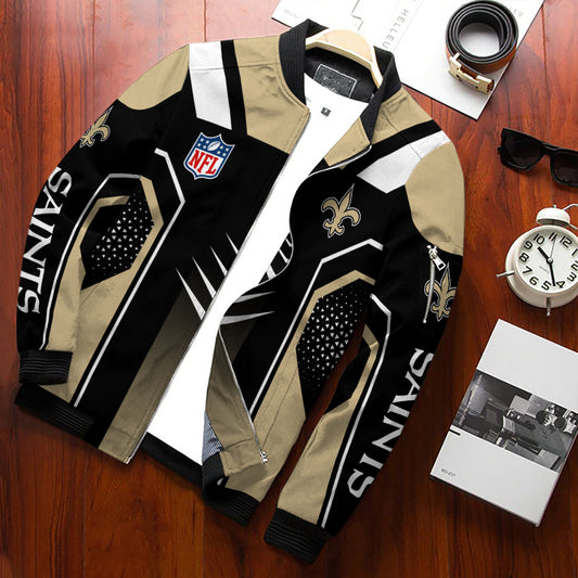 New Orleans Saints Personalized Bomber Jacket BG908