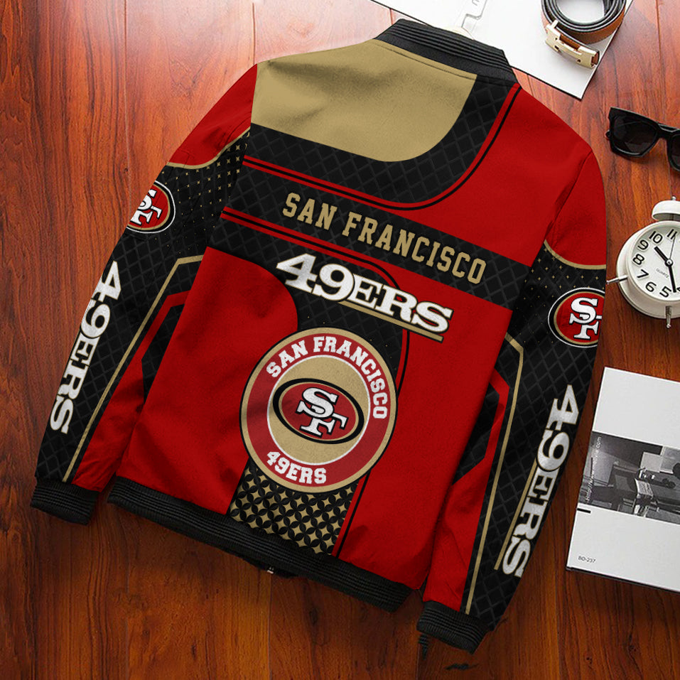 San Francisco 49ers Personalized Bomber Jacket BG915