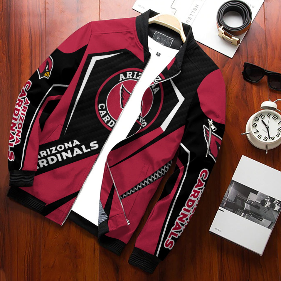 Arizona Cardinals Personalized Bomber Jacket BG918