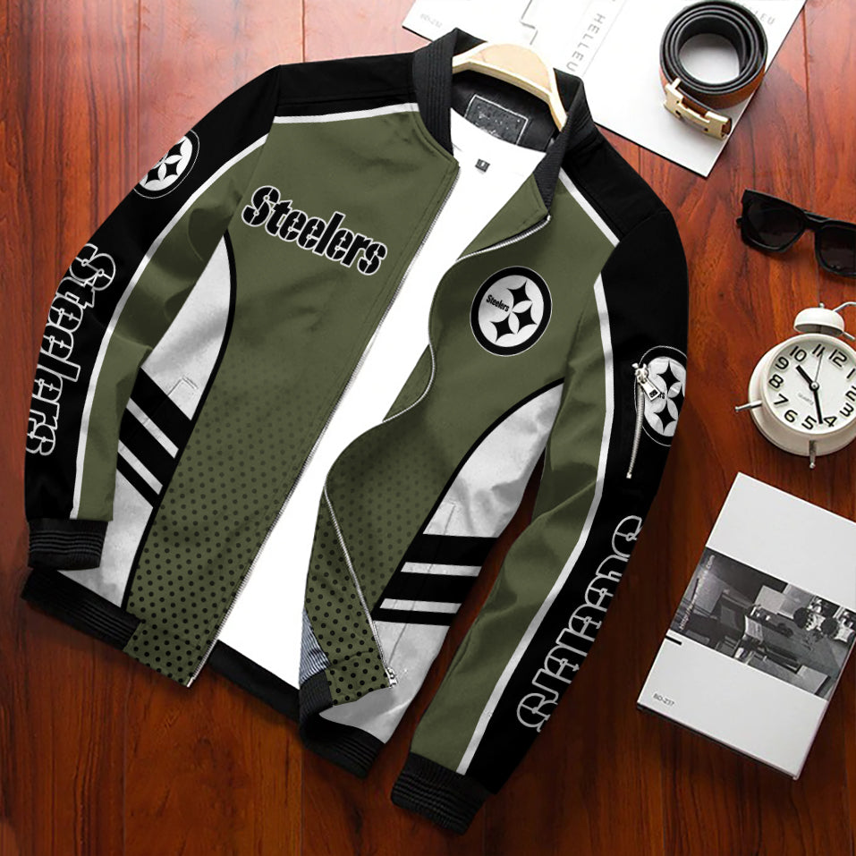 Pittsburgh Steelers Bomber Jacket BG922