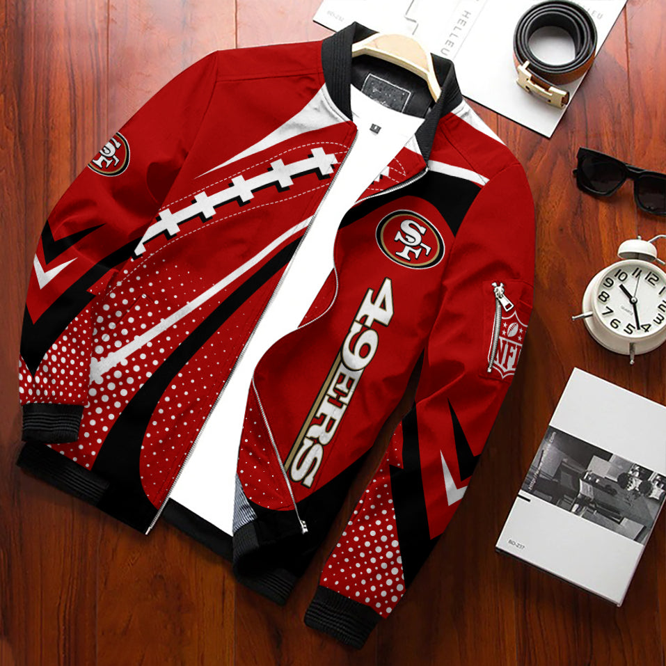 San Francisco 49ers Personalized Bomber Jacket BG932
