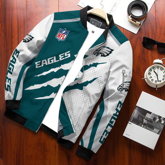 Philadelphia Eagles Personalized Bomber Jacket BGBBJ953
