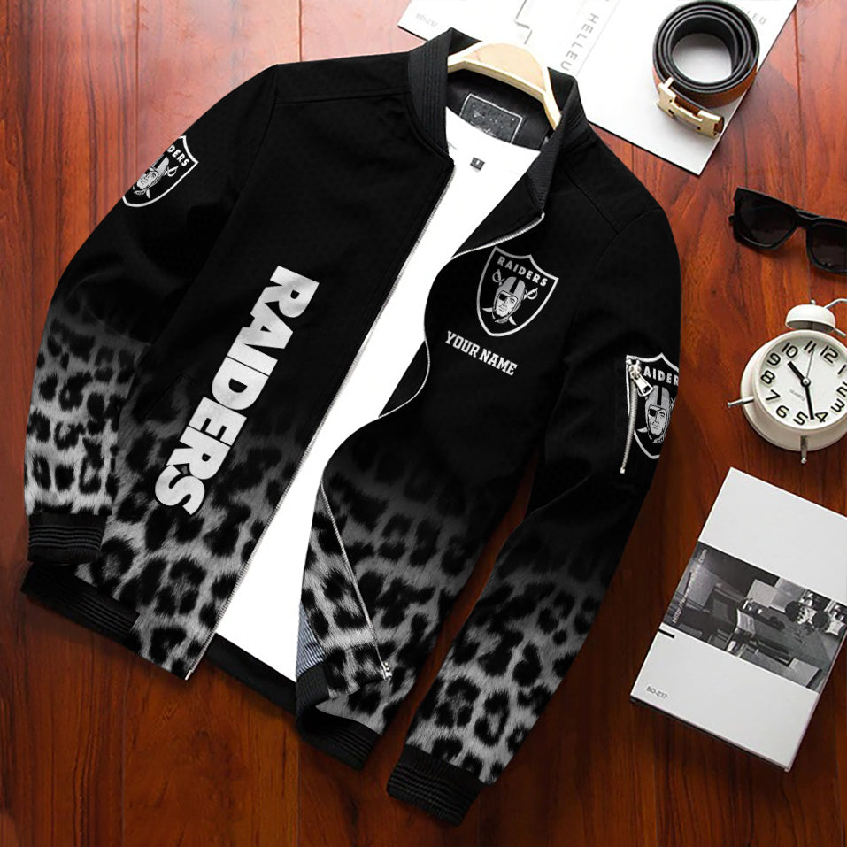 Las Vegas Raiders Personalized Bomber Jacket BGBBJ955