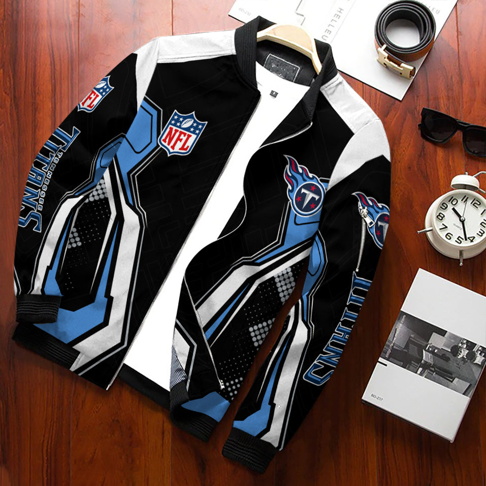 Tennessee Titans Personalized Bomber Jacket BGBBJ964