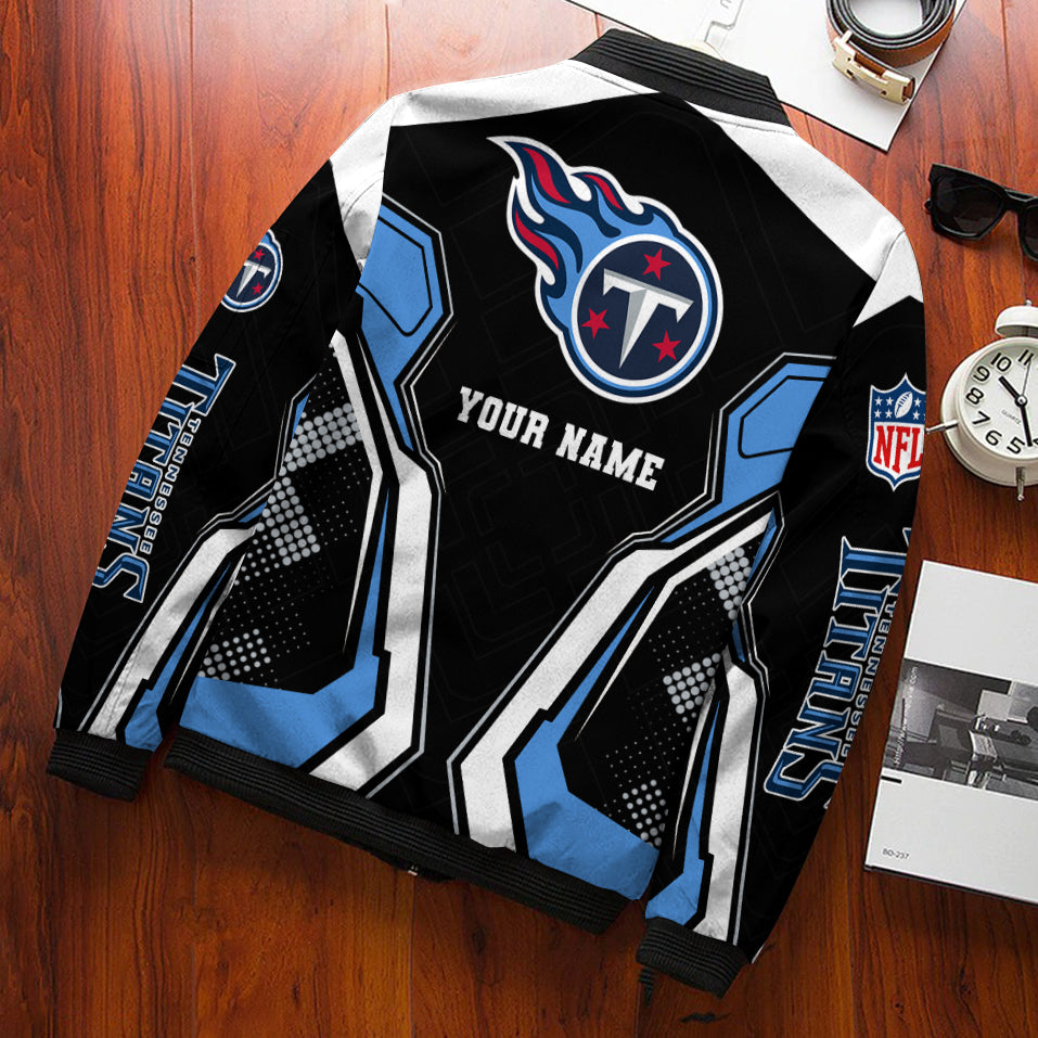 Tennessee Titans Personalized Bomber Jacket BGBBJ964