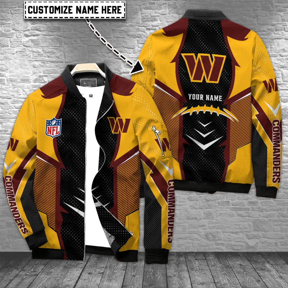 Washington Commanders Personalized Bomber Jacket BGBBJ967