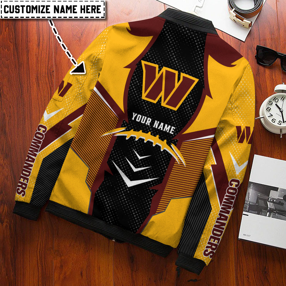 Washington Commanders Personalized Bomber Jacket BGBBJ967