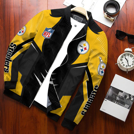 Pittsburgh Steelers Personalized Bomber Jacket BGBBJ970