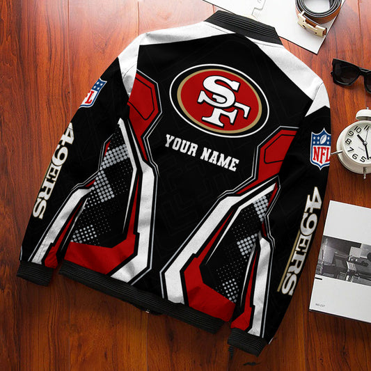 San Francisco 49ers Personalized Bomber Jacket BGBBJ976