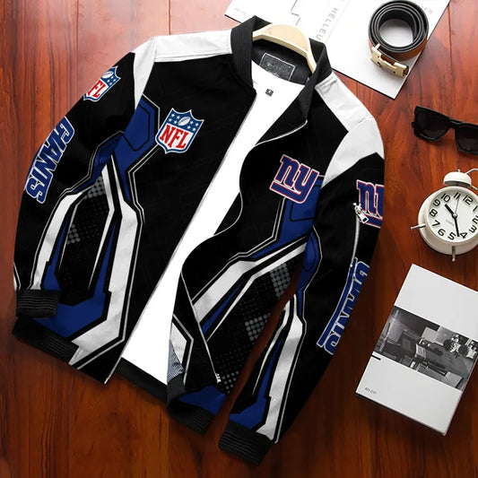 New York Giants Personalized Bomber Jacket BGBBJ979