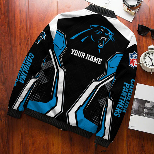 Carolina Panthers Personalized Bomber Jacket BGBBJ980