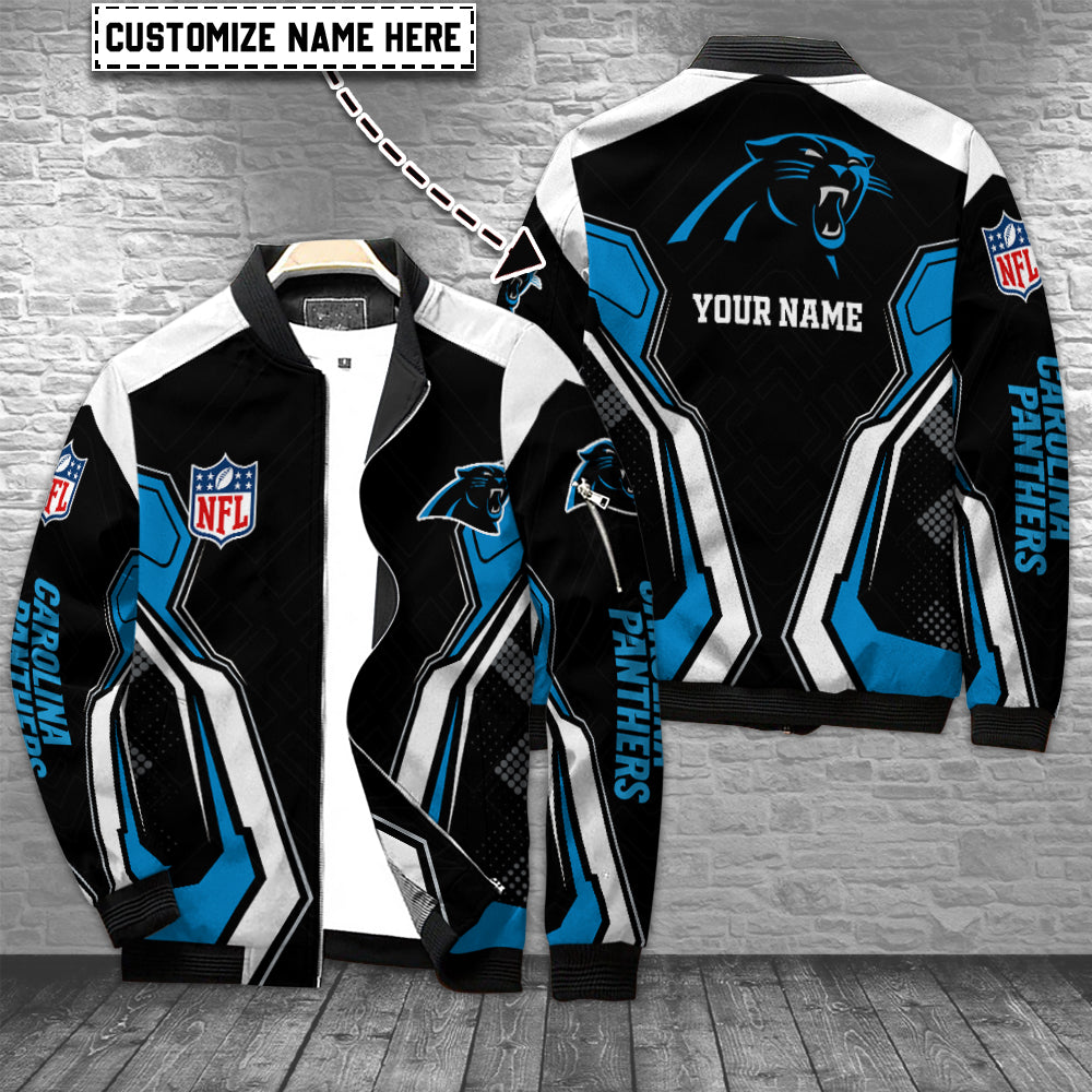 Carolina Panthers Personalized Bomber Jacket BGBBJ980