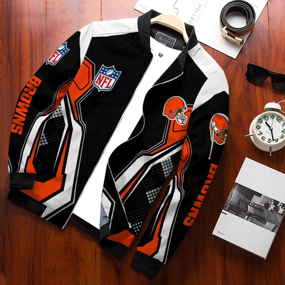 Cleveland Browns Personalized Bomber Jacket BGBBJ983