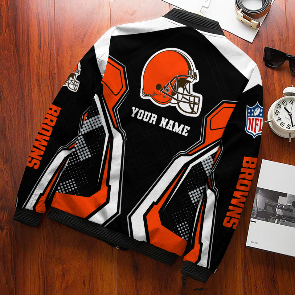 Cleveland Browns Personalized Bomber Jacket BGBBJ983