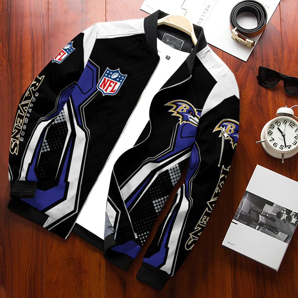 Baltimore Ravens Personalized Bomber Jacket BGBBJ995