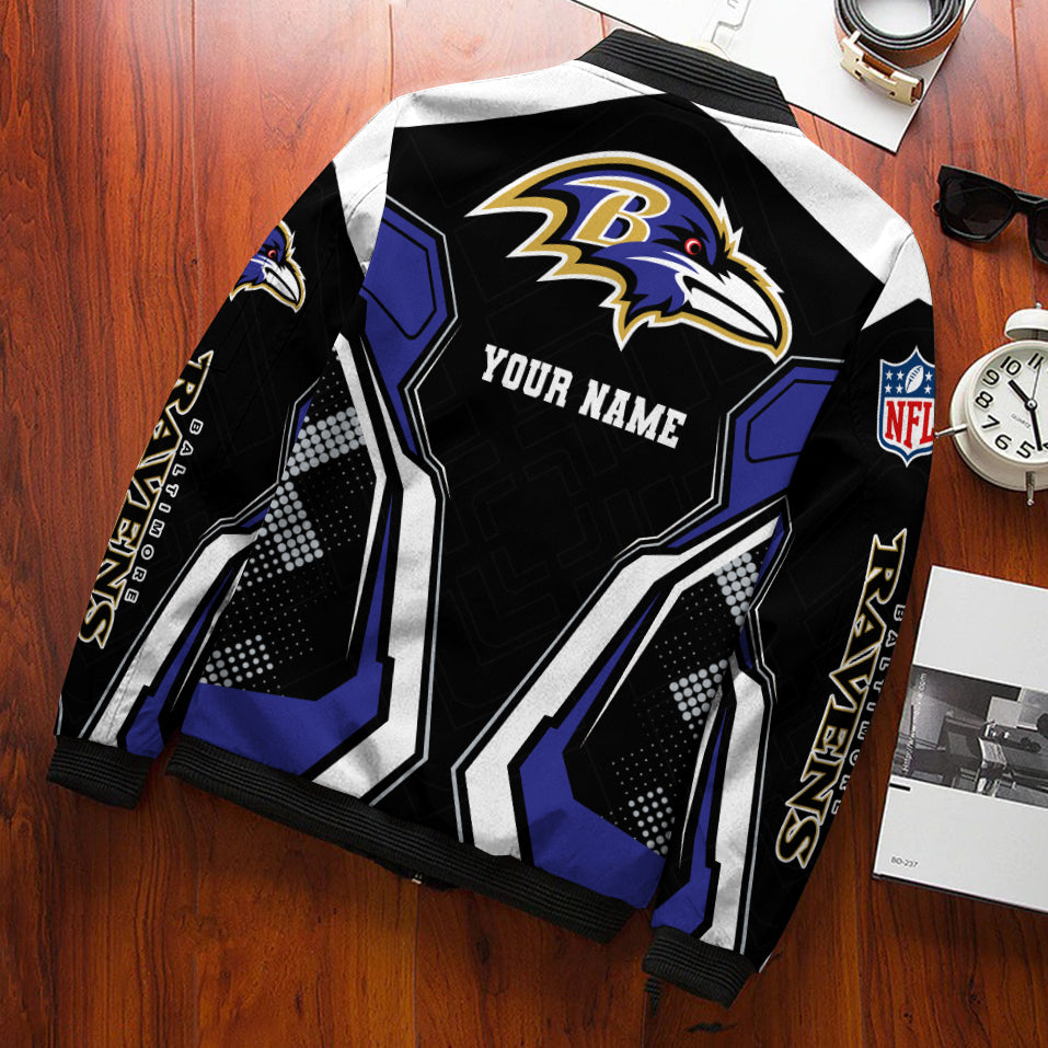 Baltimore Ravens Personalized Bomber Jacket BGBBJ995