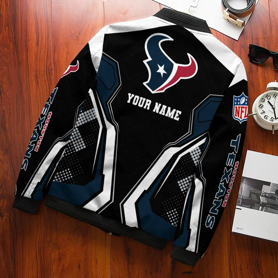 Houston Texans Personalized Bomber Jacket BGBBJ996