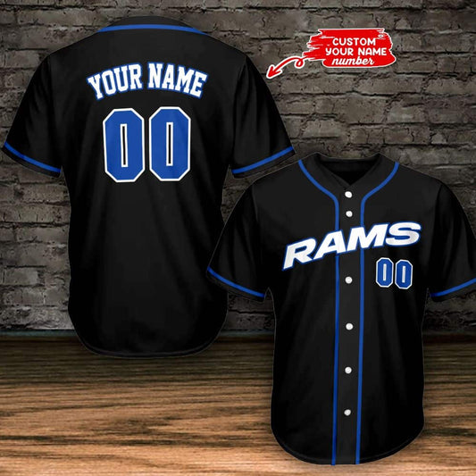 Los Angeles Rams Personalized Baseball Jersey BG787