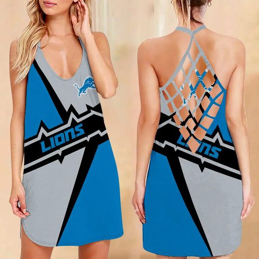 Detroit Lions Criss-Cross Dress 61