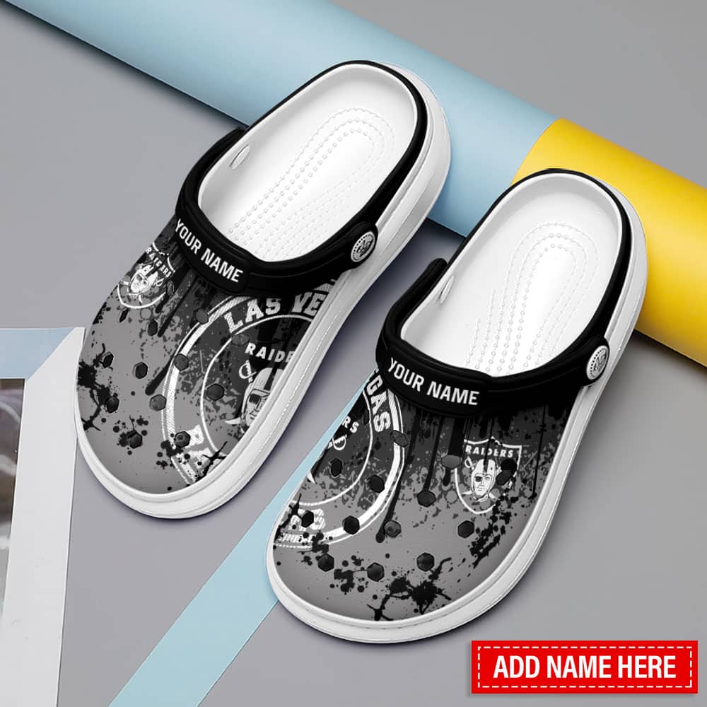 Las Vegas Raiders Personalized Limited Clog BG280