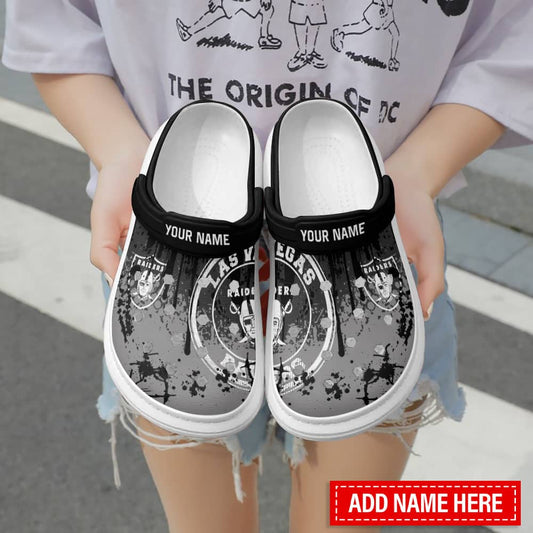 Las Vegas Raiders Personalized Limited Clog BG280