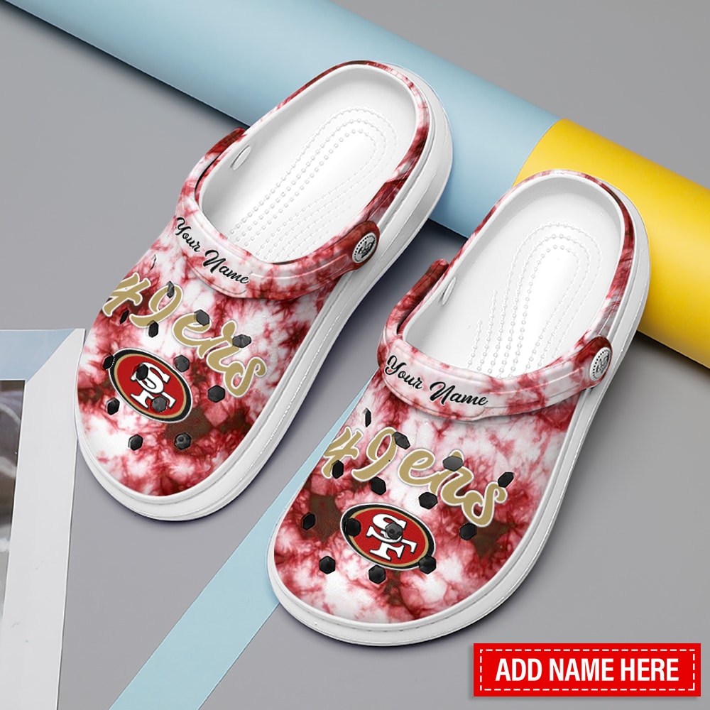 San Francisco 49ers Personalized Limited Clog BG326
