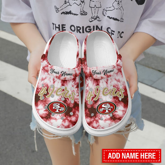 San Francisco 49ers Personalized Limited Clog BG326