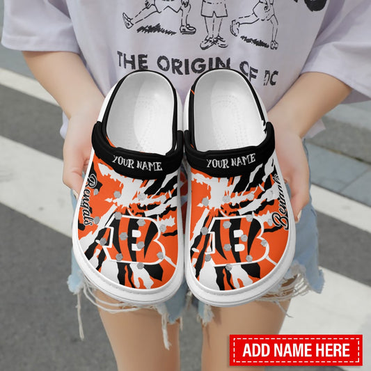 Cincinnati Bengals Personalized Limited Clog BG330