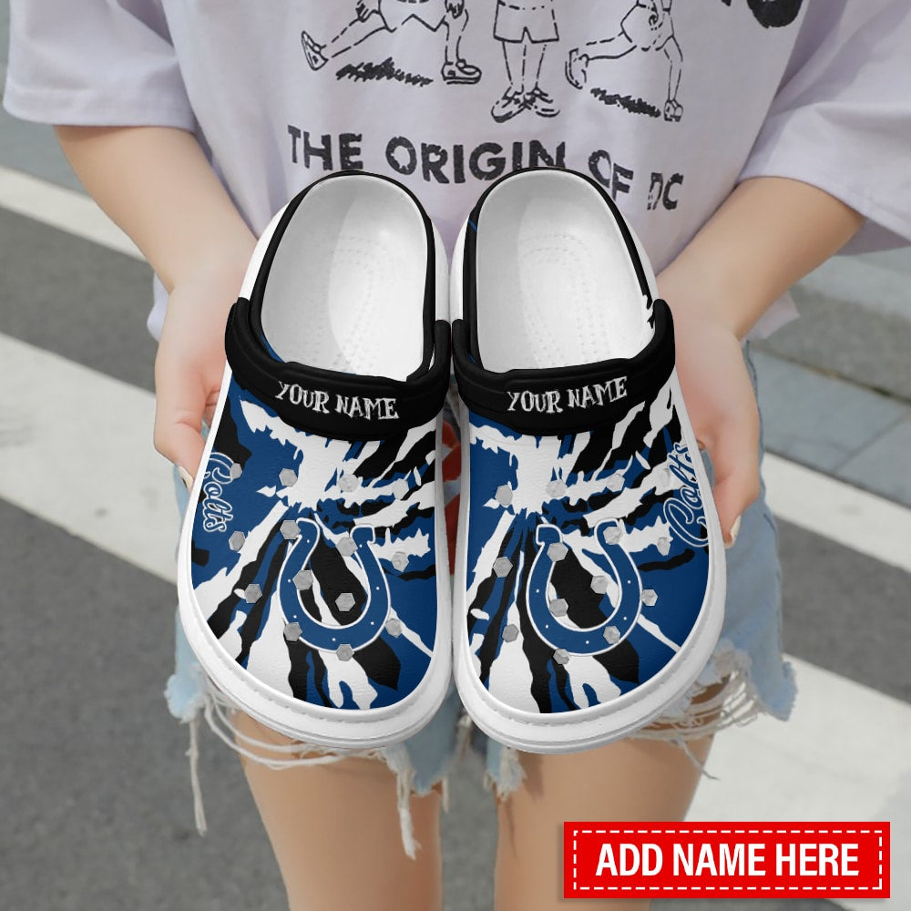 Indianapolis Colts Personalized Limited Clog BG332