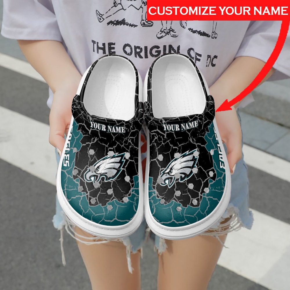 Philadelphia Eagles Personalized Limited Clog BG335