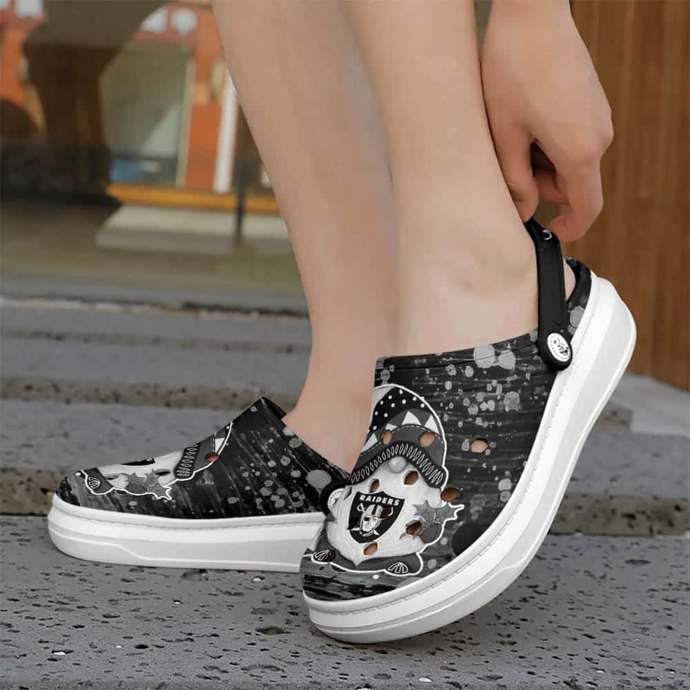 Las Vegas Raiders Personalized Limited Clog BG339