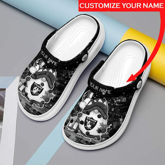 Las Vegas Raiders Personalized Limited Clog BG339