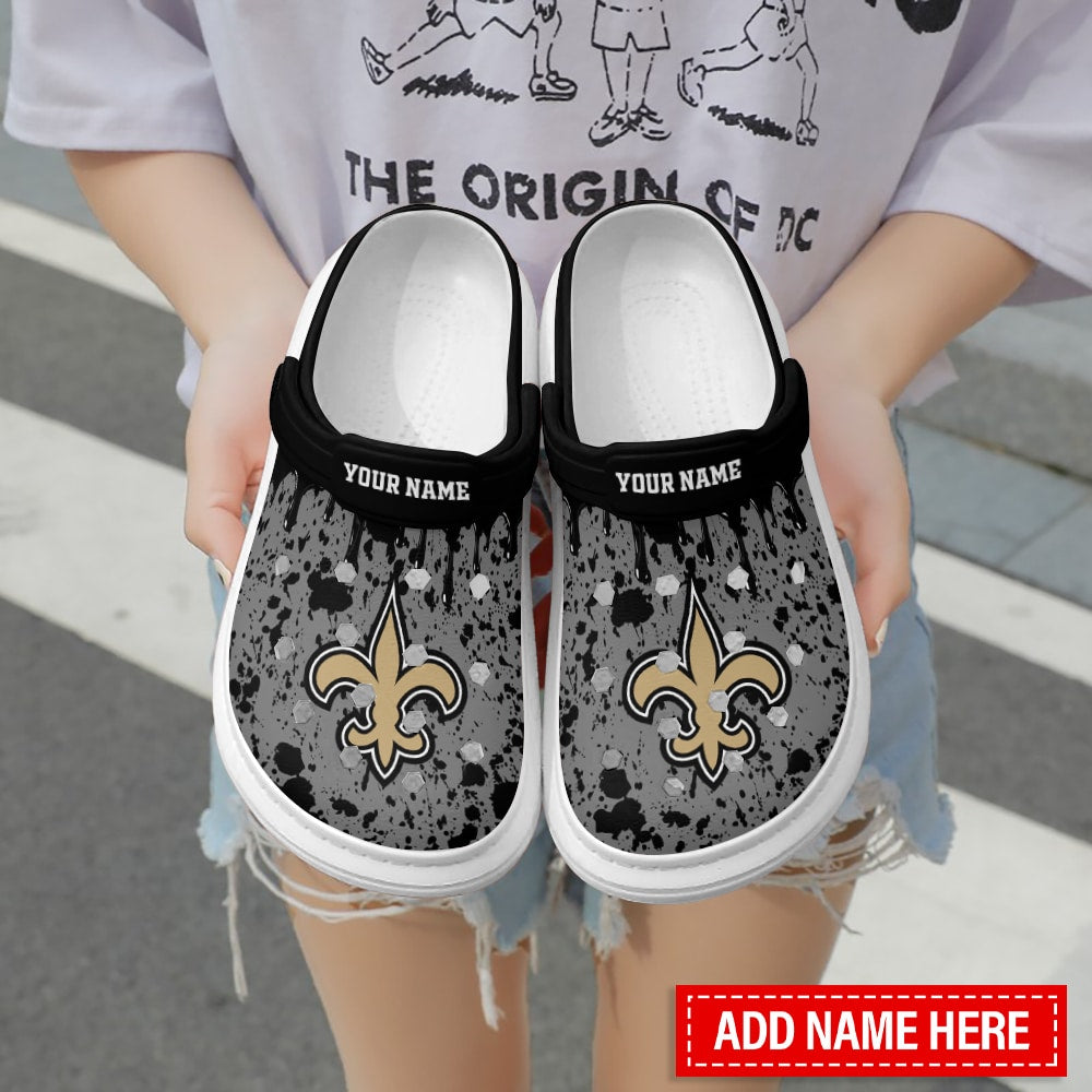 New Orleans Saints Personalized Limited Clog BG345