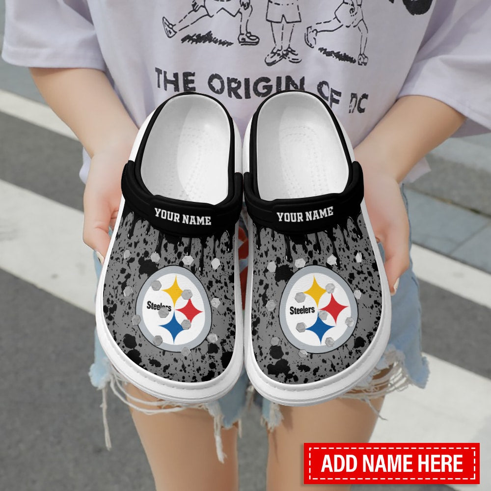 Pittsburgh Steelers Personalized Limited Clog BG346