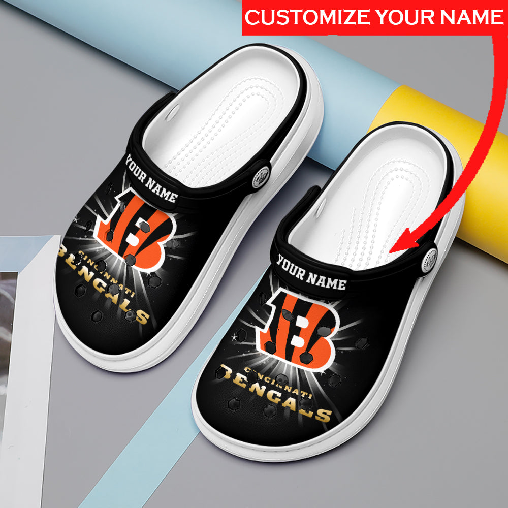 Cincinnati Bengals Personalized Limited Clog BGCR351