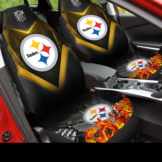 Pittsburgh Steelers Car Seat Covers BG569