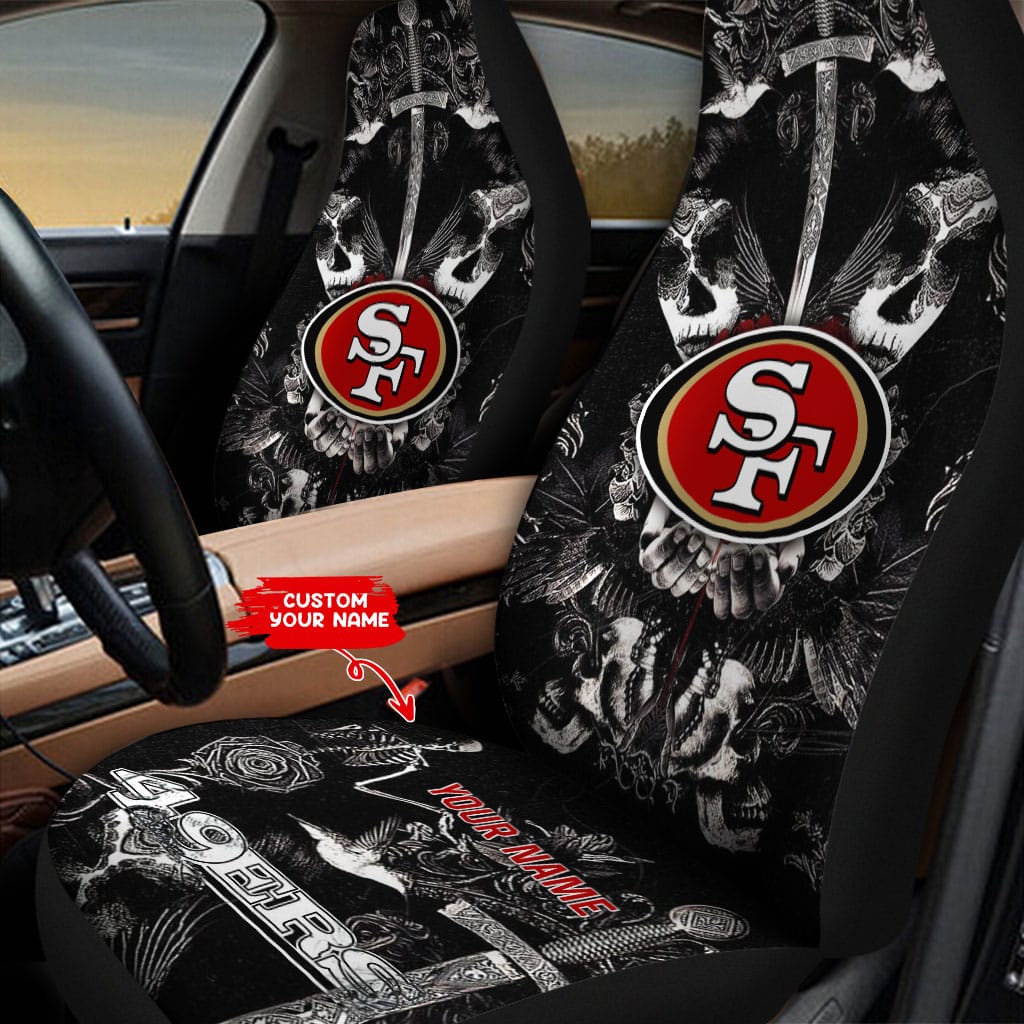 San Francisco 49ers Personalized Car Seat Covers BG577