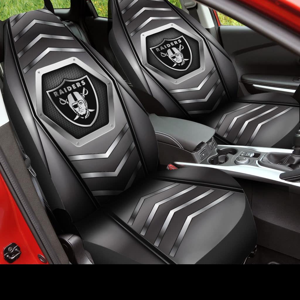 Las Vegas Raiders Car Seat Covers BG579