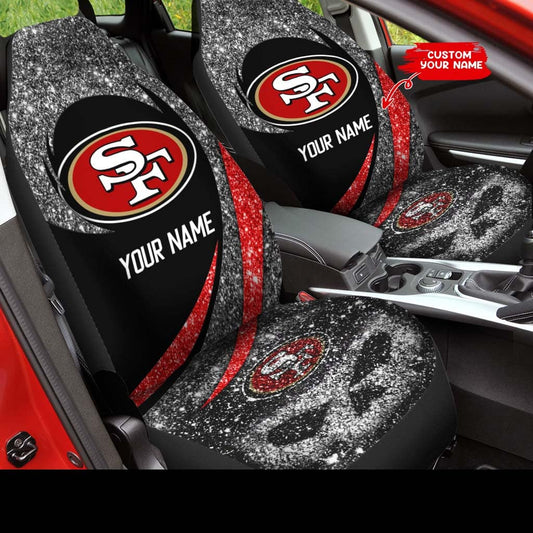 San Francisco 49ers Personalized Car Seat Covers BG581