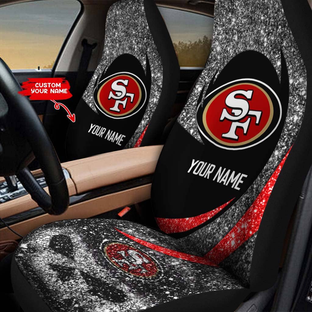 San Francisco 49ers Personalized Car Seat Covers BG581