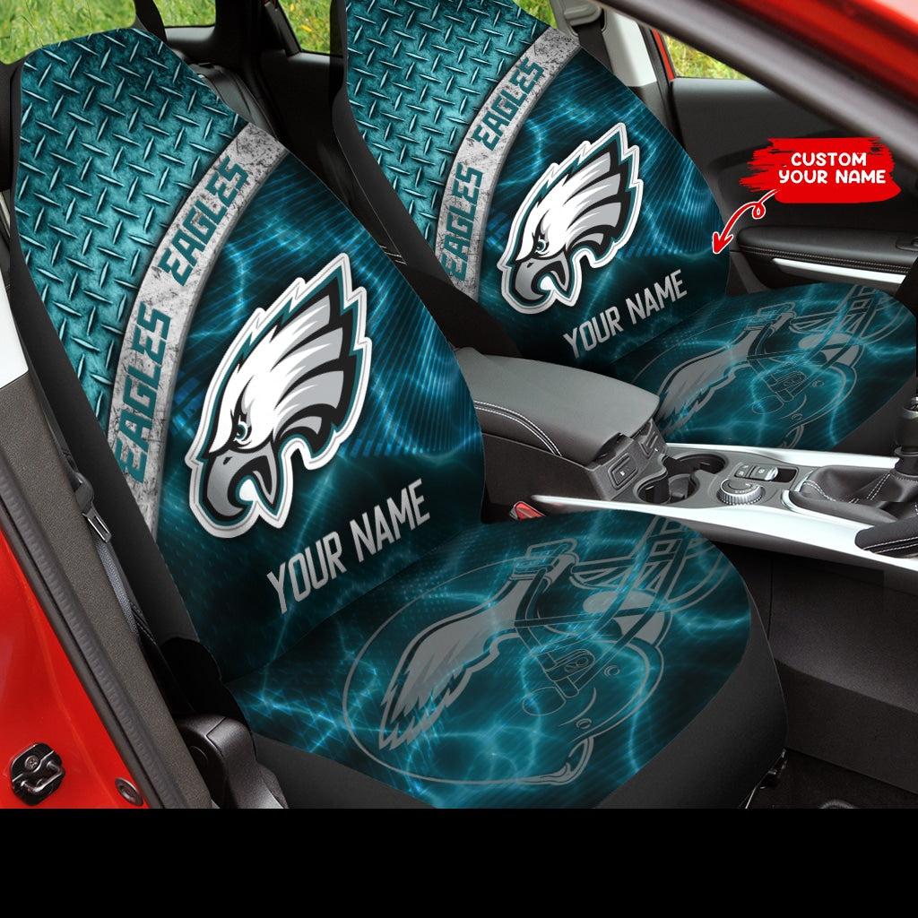 Philadelphia Eagles Personalized Car Seat Covers BG585